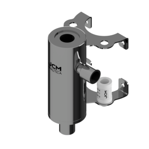 CÂMARA DE FLUXO TRANSBORDO INTERNO - SENSOR 3/4" NPT - 1/2" FNPT - INOX 316